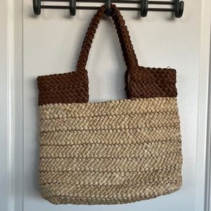 giani bernini purse woven purse/ tote